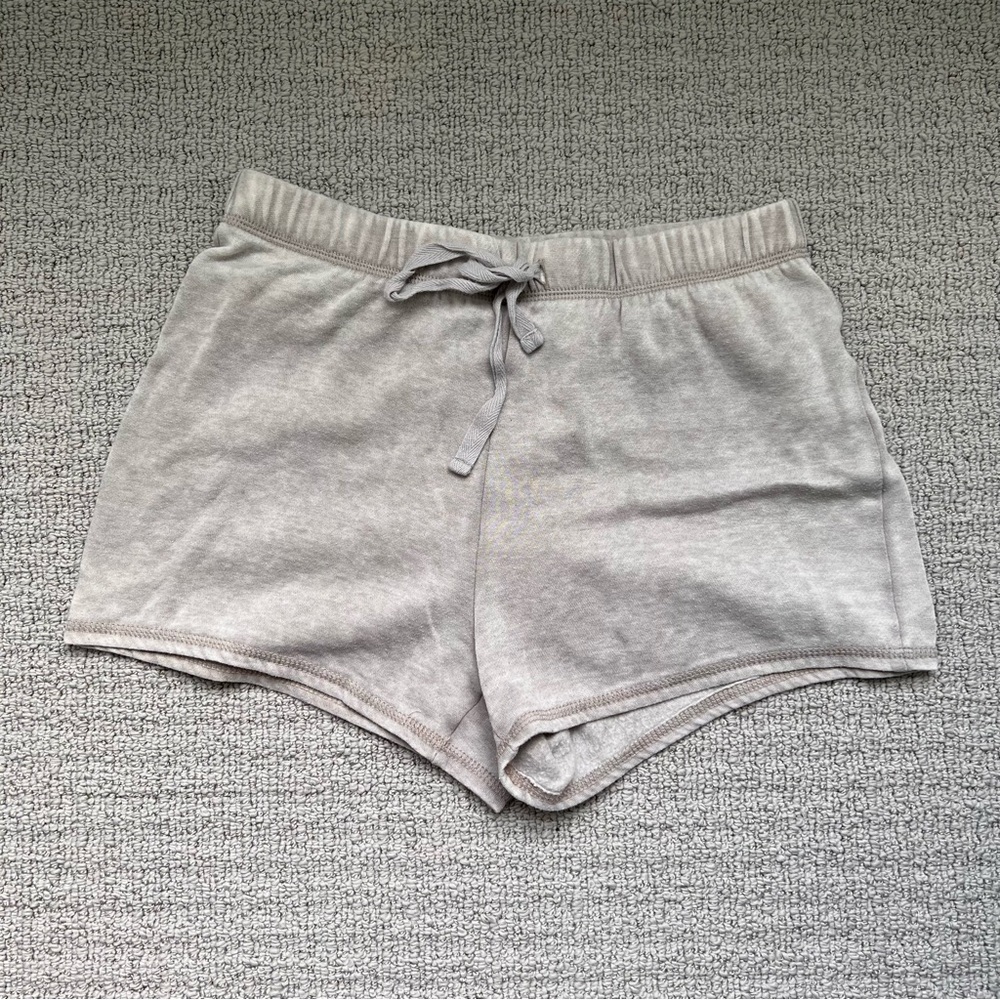 KIKIT heather grey pajama shorts
